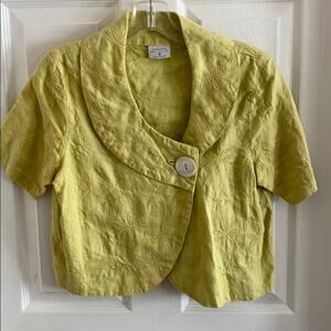 Click by Color me Cotton green jacket